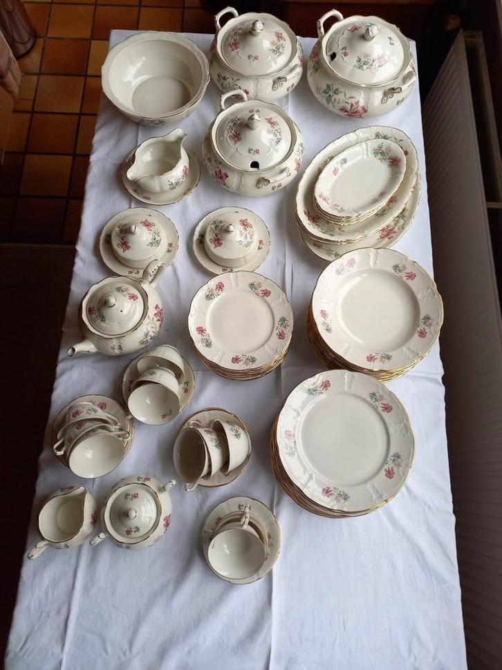 Vintage Mosa Servies - Zeer Compleet!, Antiek en Kunst, Antiek | Servies compleet, Ophalen