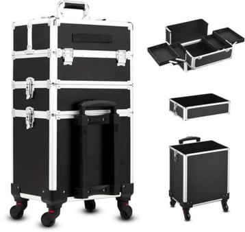 Make-up Trolley (Beauty case) Zwart beschikbaar voor biedingen