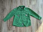 Mooie groene scoutingblouse, Welpen uniform, Scoutfit, 134., Verzamelen, Scouting, Onb, Ophalen of Verzenden, Kleding, Onb