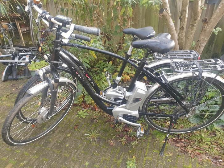 Leuk setje Flyer E-bikes, dames 36Volt, Heren 26Volt, Fietsen en Brommers, Elektrische fietsen, Gebruikt, Overige merken, 51 tot 55 cm