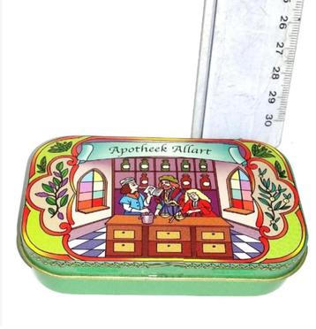 apotheek allart frisse pepermunt blikje Verzameling vintage beschikbaar voor biedingen
