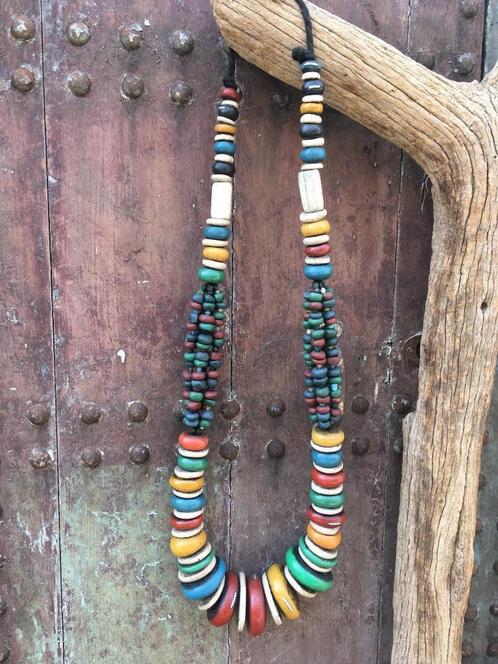 Amazigh tribale ketting, handgemaakt, uitzonderlijk stuk., Sieraden, Tassen en Uiterlijk, Antieke sieraden, Overige typen, Overige materialen