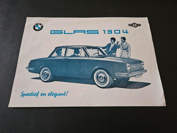 Leaflet Glas 1304, Boeken, Auto's | Folders en Tijdschriften, Zo goed als nieuw, Overige merken, Ophalen of Verzenden