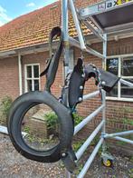 Paarden schommel van rubberen autoband, Ophalen of Verzenden, Gebruikt