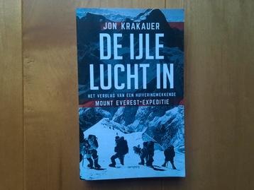 Jon Krakauer - De ijle lucht in - (expeditie Mount Everest) beschikbaar voor biedingen