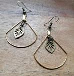 Nieuwe zelfgemaakte oorbellen druppelvorm, Sieraden, Tassen en Uiterlijk, Oorbellen, Overige materialen, Hangers, Nieuw, Ophalen of Verzenden