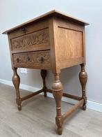 Klein kastje met la en klep - Vintage, Ophalen, Gebruikt, 50 tot 100 cm, 25 tot 50 cm