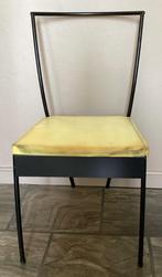 6 stuks Zwarte frames van Montis Spica design stoelen, Huis en Inrichting, Stoelen, Ophalen, Gebruikt, Zwart, Metaal