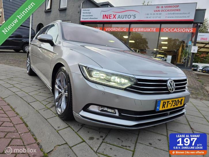 Volkswagen Passat Variant 2.0 TDI Bi-Xenon R -line DSG Bj 15, Auto's, Volkswagen, Bedrijf, Te koop, Passat, 360° camera, ABS, Achteruitrijcamera