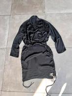 ZARA ZWART SATIJN SATIJNEN JURK MAAT M ALS NIEUW, Kleding | Dames, Jurken, Maat 38/40 (M), Ophalen of Verzenden, Zo goed als nieuw