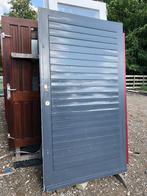 |hardhouten buitendeur| hardhouten Tuinpoort| 215X123|, Doe-het-zelf en Verbouw, Deuren en Horren, Ophalen, Gebruikt, 120 cm of meer