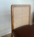 Eetkamerstoelen Twee Webbing Stoelen - Zo Goed Als Nieuw, Huis en Inrichting, Stoelen, Twee, Bruin, Ophalen of Verzenden, Zo goed als nieuw