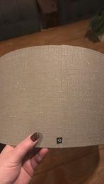 2 nieuwe taupe lampenkappen 35 cm, Ophalen, 25 tot 50 cm, Wit, Rond