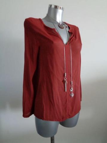 TRANSFER 100% zijden blouse, maat medium, Nieuw, kaartje beschikbaar voor biedingen