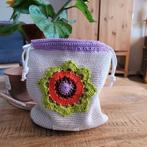 Nieuw - zelfgemaakt projectbag / handwerktas, gehaakt, Hobby en Vrije tijd, Breien en Haken, Ophalen of Verzenden, Nieuw, Breien of Haken