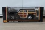 Maisto 1948 Chevrolet Fleetmaster (Woody) 1:18, Hobby en Vrije tijd, Modelauto's | 1:18, Ophalen of Verzenden, Nieuw, Auto, Maisto