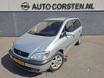 Opel Zafira 2.2I-16V Elegance 7Pers. Airco Cruise Trekhaak M, Auto's, Voorwielaandrijving, Stof, 74 €/maand, Zwart