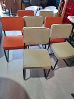 Retro eetstoelen € 25,- per stuk, Huis en Inrichting, Stoelen, Ophalen, Nieuw, Stof, Vijf, Zes of meer stoelen
