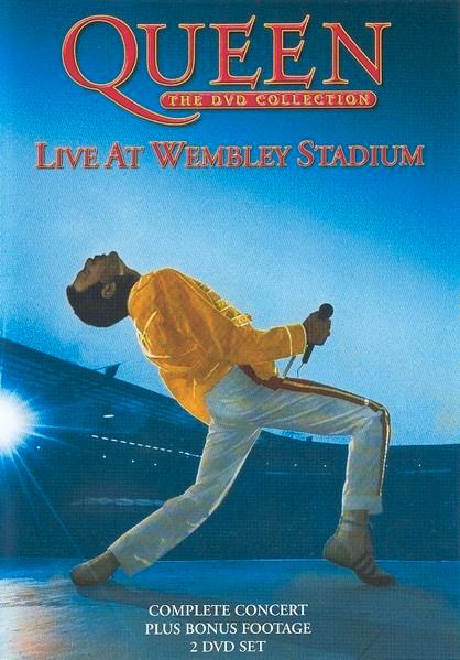 dubbel Rock D.V.D. (2003) QUEEN - Live at Wembley Stadium., Cd's en Dvd's, Dvd's | Muziek en Concerten, Zo goed als nieuw, Muziek en Concerten