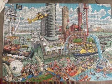 Ravensburg puzzel - 1000 stukjes - Rotterdam - compleet! beschikbaar voor biedingen