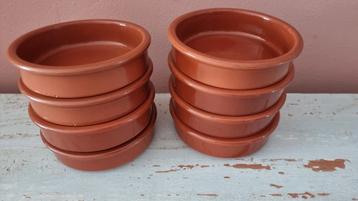 NIEUW KERAMIEK TERRACOTTA TAPASSCHAALTJE - INFO ZIE ADVERTEN beschikbaar voor biedingen