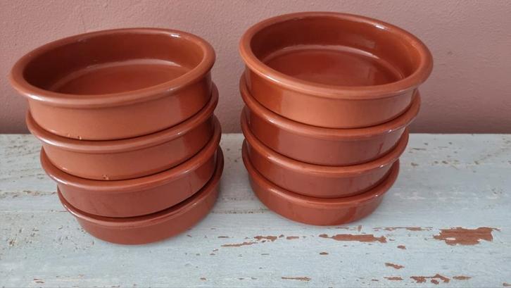 NIEUW KERAMIEK TERRACOTTA TAPASSCHAALTJE - INFO ZIE ADVERTEN, Huis en Inrichting, Keuken | Servies, Nieuw, Overige stijlen, Keramiek