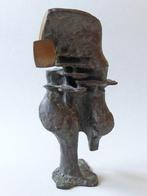 Leen Droppert (1930-2022) een gepatineerd bronzen sculptuur, Ophalen of Verzenden