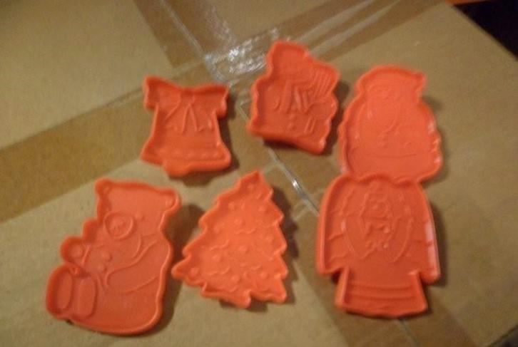 Partij vormpjes koekjes deegsnijder kerst, Diversen, Rommelmarktspullen, Nieuw, Ophalen of Verzenden