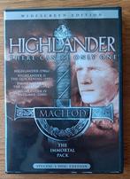Highlander, the Immortal pack, film 1 t/m 4, Vanaf 12 jaar, Ophalen of Verzenden, Gebruikt, Boxset