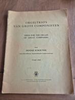 Orgeltrio's van grote componisten door Hennie Schouten, Muziek en Instrumenten, Ophalen of Verzenden