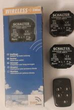 Draadloze inbouw schakelaars + afstandbediening, Ophalen of Verzenden, Zo goed als nieuw, Schakelaar