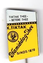 Speldje K TIKTAK TIK TAK THEE SINDS 1870 NAMIDDAG THEE (A8), Verzenden, Gebruikt, Overige onderwerpen