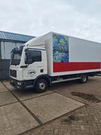 Te koop Man vrachtwagen met laadklep en zijdeur, bouwj. 2007, Auto's, Wit, Diesel, Grijs, Particulier