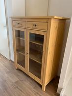 Ikea Hemnes vitrinekast, Huis en Inrichting, Kasten | Vitrinekasten, Ophalen, Overige materialen, Gebruikt, 100 tot 150 cm