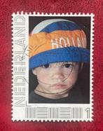 Persoonlijke postzegel gestempeld thema kinderen mensen, Ophalen of Verzenden, Na 1940, Gestempeld