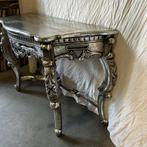 Brocante Sidetable - 120 x 45 cm - Handgemaakt - TTM Wonen, 100 tot 150 cm, Www.ttmwonen.nl, Nieuw, Ophalen of Verzenden