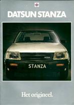 Folder Datsun Stanza November 1980, Gelezen, Overige merken, Ophalen of Verzenden