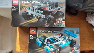 Lego technic 42090 en 42091 beschikbaar voor biedingen
