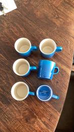 Le Creuset mokken, Huis en Inrichting, Keuken | Servies, Ophalen of Verzenden, Zo goed als nieuw, Effen, Kop(pen) en/of Schotel(s)