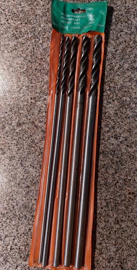 Houtboor Set - 5 Delig, Doe-het-zelf en Verbouw, Gereedschap | Handgereedschap, Ophalen