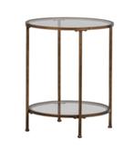 BePureHome prachtige Bijzettafel Nieuw!, Huis en Inrichting, Tafels | Bijzettafels, 45 tot 60 cm, Minder dan 55 cm, Metaal of Aluminium