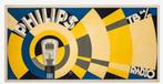 PHILIPS 40x80cm Vintage Reclame poster Affiche Cassandre, Verzamelen, Merken en Reclamevoorwerpen, Verzenden, Nieuw, Overige typen