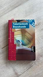 Tabellenboek Bouwkunde, Boeken, Schoolboeken, Ophalen, Zo goed als nieuw, Overige niveaus, Nederlands