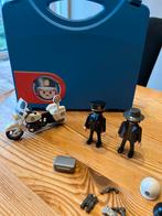 Playmobil 5891 Politieagent met Motor en Boef, Ophalen of Verzenden, Zo goed als nieuw, Complete set