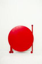 80’s Tord Björklund x IKEA opvouwbare bijzettafel, 45 tot 60 cm, Minimalistisch design, Gebruikt, Metaal of Aluminium