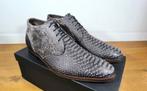 Floris van Bommel halfhoge herenschoenen maat 8,5 / 42,5, Kleding | Heren, Schoenen, Ophalen, Bruin, Floris van Bommel, Zo goed als nieuw