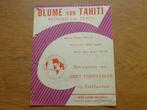 BLUME VON TAHITI, Muziek en Instrumenten, Bladmuziek, Ophalen of Verzenden, Gebruikt, Accordeon