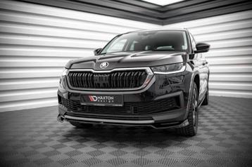 Voorlip spoiler sideskirt diffuser - Skoda Kodiaq 21+ beschikbaar voor biedingen