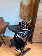 Zwarte kussenset voor kinderstoel stokke trip trap, Kinderen en Baby's, Kinderstoelen, Ophalen of Verzenden, Nieuw, Meegroeistoel