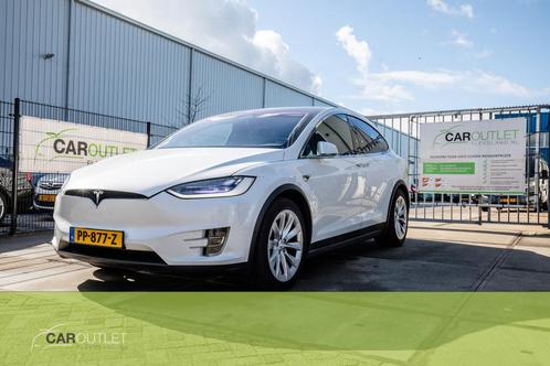 Tesla Model X 90D Base 6p. Leder Autopilot CCS (bj 2017), Auto's, Tesla, Bedrijf, Te koop, Model X, 4x4, ABS, Achteruitrijcamera